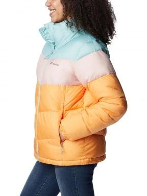 Columbia Puffect Color Blocked Jacket női utcai kabát sárga színben 3