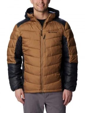 Columbia Labyrinth Loop Hooded Jacket férfi utcai kabát barna színben 1