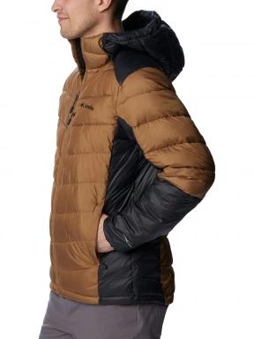 Columbia Labyrinth Loop Hooded Jacket férfi utcai kabát barna színben 3