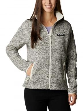 Columbia W Sweater Weather Full Zip női polár pulóver homok színben 1