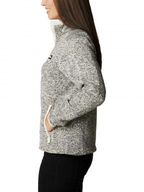 Columbia W Sweater Weather Full Zip női polár pulóver homok színben 3