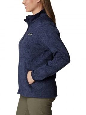 Columbia W Sweater Weather Full Zip női polár pulóver kék színben 3