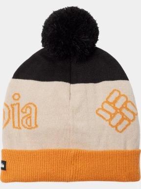 Columbia Polar Powder II Beanie női bojtos sapka narancssárga színben 3