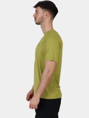 Mountain Hardwear Crater Lake Short Sleeve férfi rövid ujjú sport póló zöld színben 3
