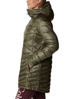 Columbia Joy Peak Mid Jacket női télikabát zöld színben 3