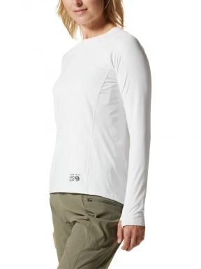 Mountain Hardwear Crater Lake Long Sleeve női hosszú ujjú póló szürke színben 3
