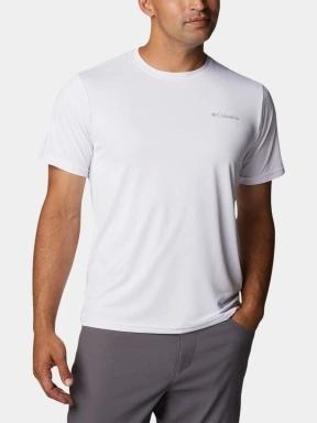 Columbia Columbia Hike Crew férfi rövid ujjú sport póló fehér színben 1