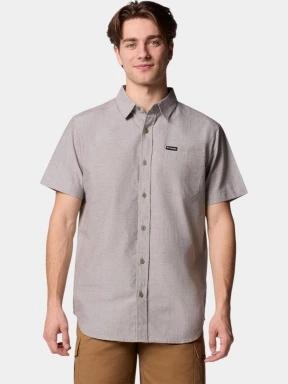 Columbia Rapid Rivers Novelty Short Sleeve Shirt férfi rövid ujjú ing zöld színben 1
