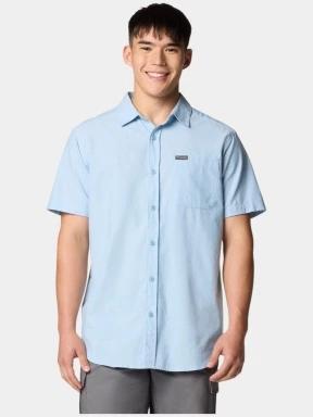 Columbia Rapid Rivers Novelty Short Sleeve Shirt férfi rövid ujjú ing kék színben 1