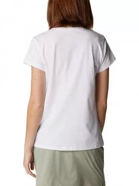 Columbia Columbia Trek SS Graphic Tee női rövid ujjú póló fehér színben 3