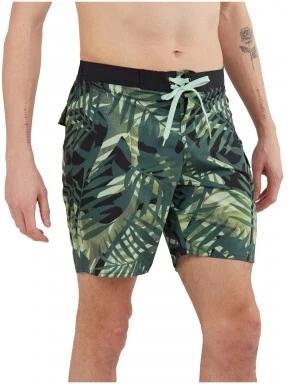 Fundango Salimu Boardshort férfi beach short zöld színben 1