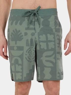 Fundango Neal Boardshorts férfi boardshort zöld színben 1