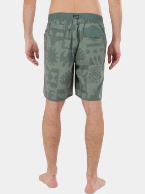Fundango Neal Boardshorts férfi boardshort zöld színben 3