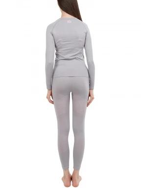 Fundango Seamless Baselayer Set női aláöltöző szett szürke színben 3