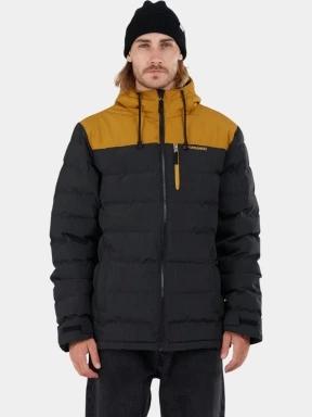 Fundango Passat Padded Jacket férfi steppelt átmeneti kabát fekete színben 1