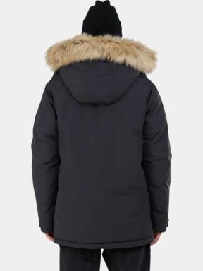 Fundango Spirit Parka Jacket férfi télikabát fekete színben 3