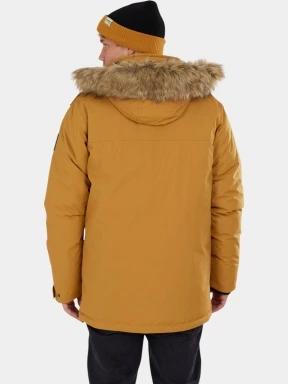 Fundango Spirit Parka Jacket férfi télikabát sárga színben 3