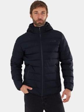 Fundango Hubble Padded Jacket férfi steppelt átmeneti kabát sötétkék színben 1