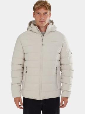 Fundango Hubble Padded Jacket férfi steppelt átmeneti kabát homok színben 1