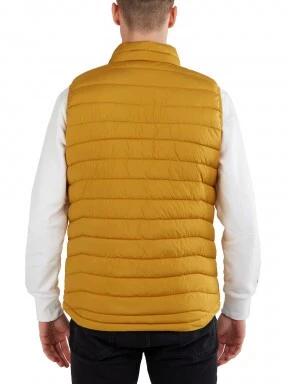 Fundango Hollow Padded Vest férfi mellény sárga színben 3