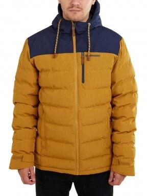 Fundango Passat Padded Jacket férfi utcai kabát sárga színben 1