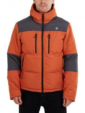 Fundango Navarro Padded Jacket férfi utcai kabát narancssárga színben 1
