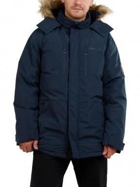 Fundango Spirit Parka Jacket férfi télikabát sötétkék színben 1