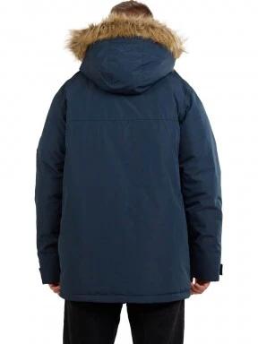Fundango Spirit Parka Jacket férfi télikabát sötétkék színben 3