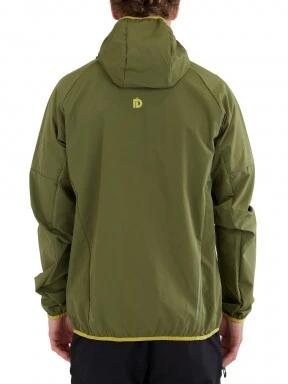 Fundango Alloy Hooded Softshell férfi softshell kabát oliva színben 3