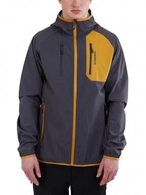 Fundango Alloy Hooded Softshell férfi softshell kabát szürke színben 1