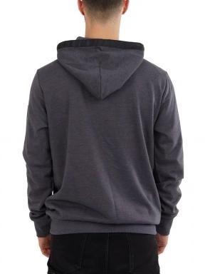 Fundango Force Tech Pullover férfi pulóver szürke színben 3