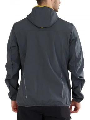 Fundango Alloy Hooded Softshell férfi softshell kabát szürke színben 3