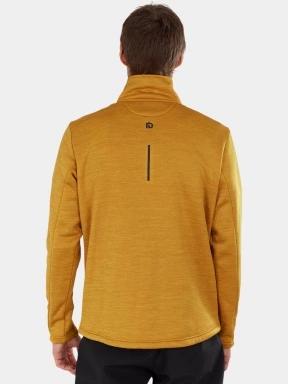 Fundango Revolution Fullzip Fleece férfi polár pulóver sárga színben 3
