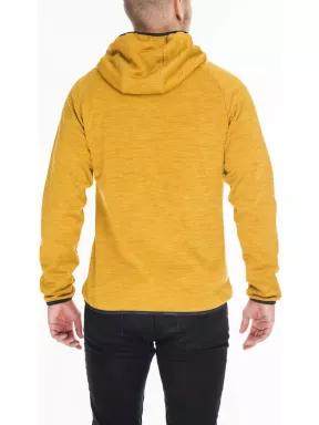 Fundango HERMON Hooded Fleece férfi polár pulóver narancssárga színben 3