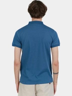 Fundango Incognito Mono Poloshirt férfi galléros póló kék színben 3