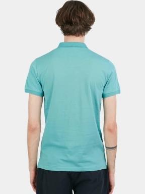 Fundango Incognito Mono Poloshirt férfi galléros póló zöld színben 3