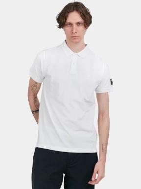Fundango Insignia Poloshirt férfi galléros póló fehér színben 1