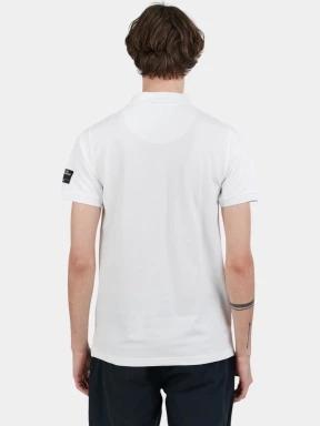 Fundango Insignia Poloshirt férfi galléros póló fehér színben 3