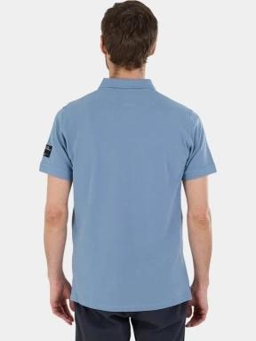 Fundango Insignia Poloshirt férfi galléros póló világoskék színben 3