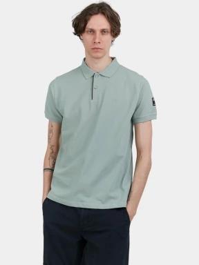 Fundango Insignia Poloshirt férfi galléros póló zöld színben 1