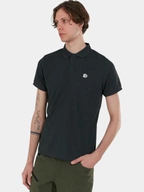 Fundango Zeno Tech Poloshirt férfi rövid ujjú sport póló szürke színben 1