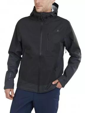 Fundango Piorini Waterproof Jacket férfi túrakabát fekete színben 1