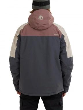 Fundango Burnaby Logo Anorak férfi síkabát lila színben 3