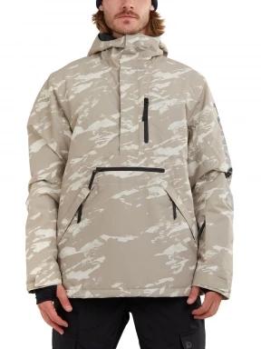 Fundango Tilbury Logo Anorak férfi síkabát szürke színben 1