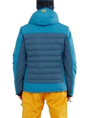 Fundango Orion Padded Jacket férfi steppelt síkabát kék színben 3