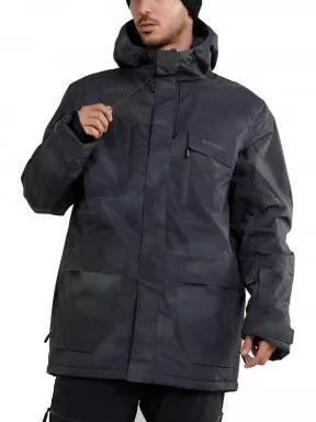 Fundango Ryder Jacket férfi síkabát fekete színben 1