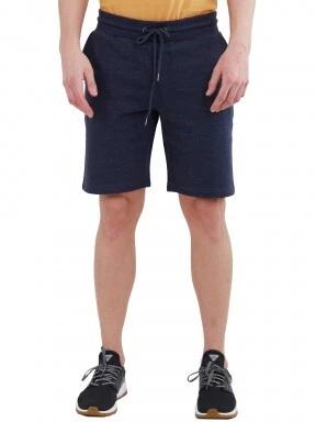 Fundango Delon Sweatshort férfi rövidnadrág kék színben 1