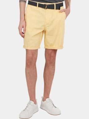 Fundango North Shore Chino Shorts férfi rövidnadrág sárga színben 1