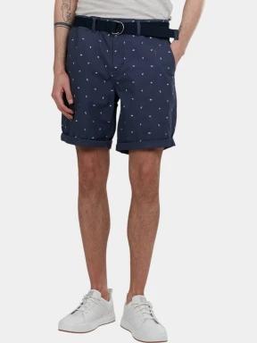 Fundango North Shore Chino Shorts férfi rövidnadrág sötétkék színben 1