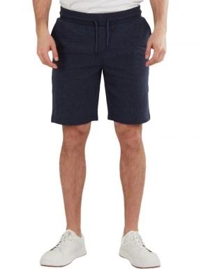 Fundango Delon Sweatshort férfi tréning rövidnadrág sötétkék színben 1